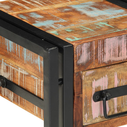 Nachtkasten 2 Stuks 40X40X40 Cm 30 x 30 x 40 cm Massief gerecycled hout