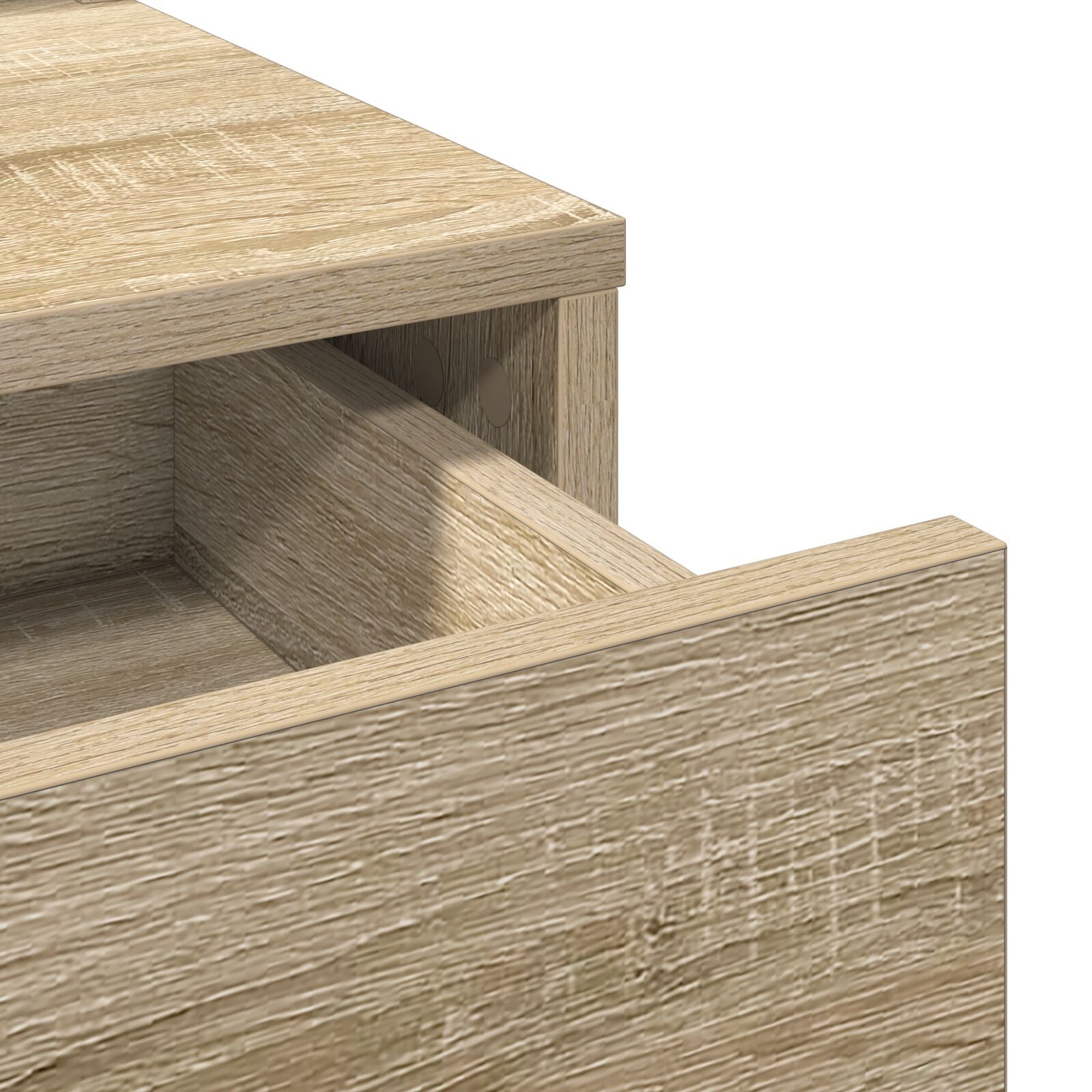 Kaptafel Met Laden Sonoma Eik 100 x 41 x 140 cm Sonoma eiken
