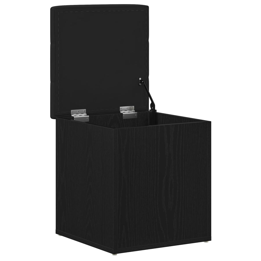 Opslagbank 40X40X45 Cm Geengineerd Hout Zwart eiken 42 x 42 x 45 cm