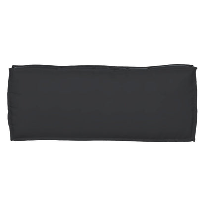 Palletkussen Voor Bank 100X40X8 Cm Oxford Stof Zwart