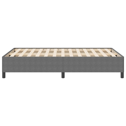 Bedframe Corduroy Stof Lichtgrijs 140 x 190 cm