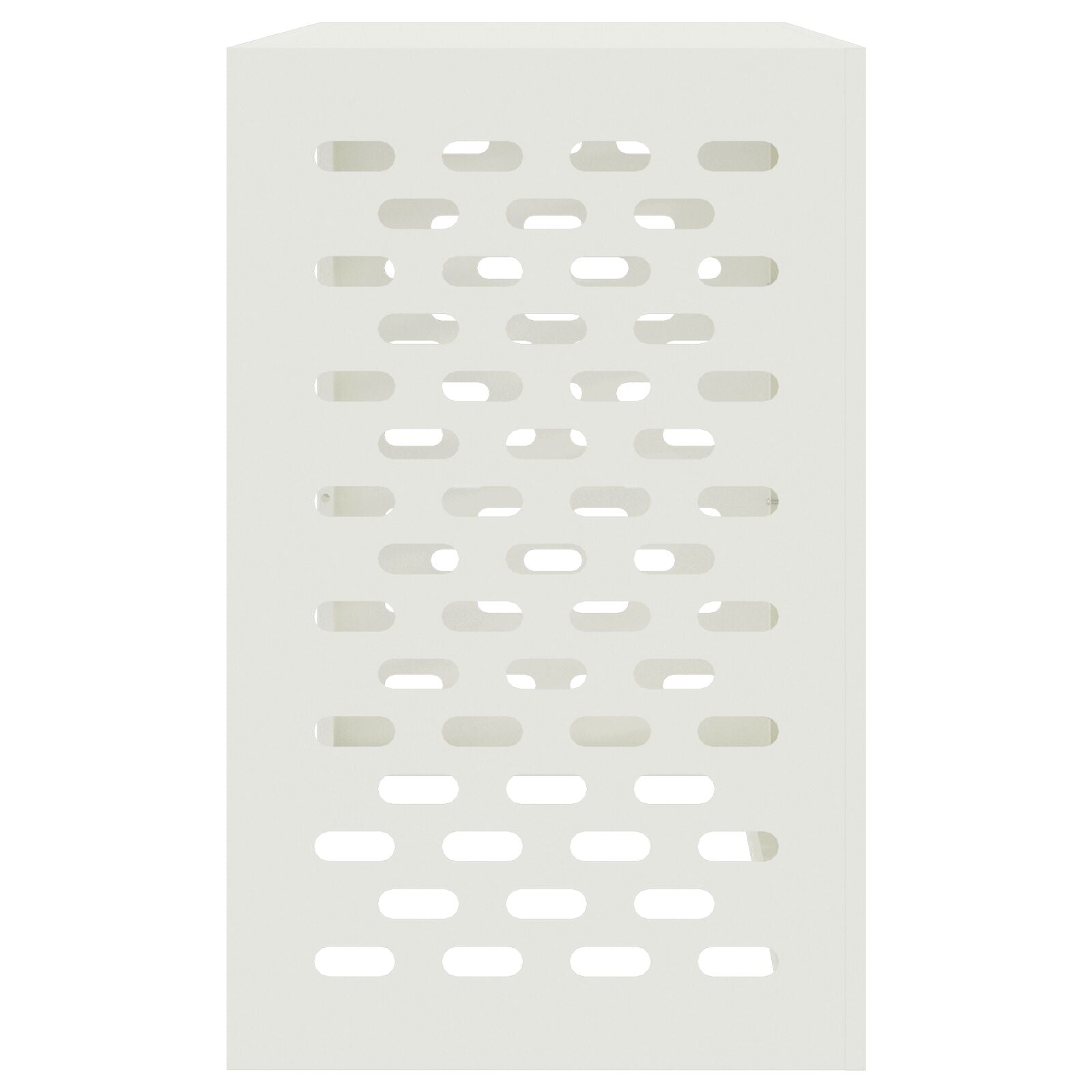 Airconditioner Beschermhoes Staal Wit 110 x 50 x 80 cm