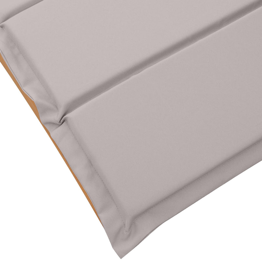 Ligstoelen Met Kussens 2 Stuks Massief Acaciahout Taupe