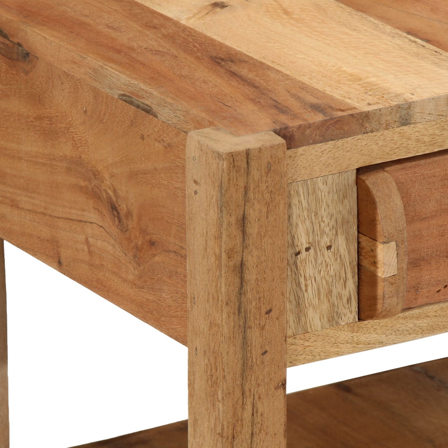 Tv-Kast 83X33X46 Cm Massief Gerecycled Hout