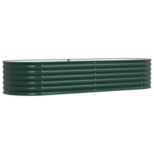Tuin Verhoogd Bed Gegalvaniseerd Staal 240 x 80 x 44 cm Groen