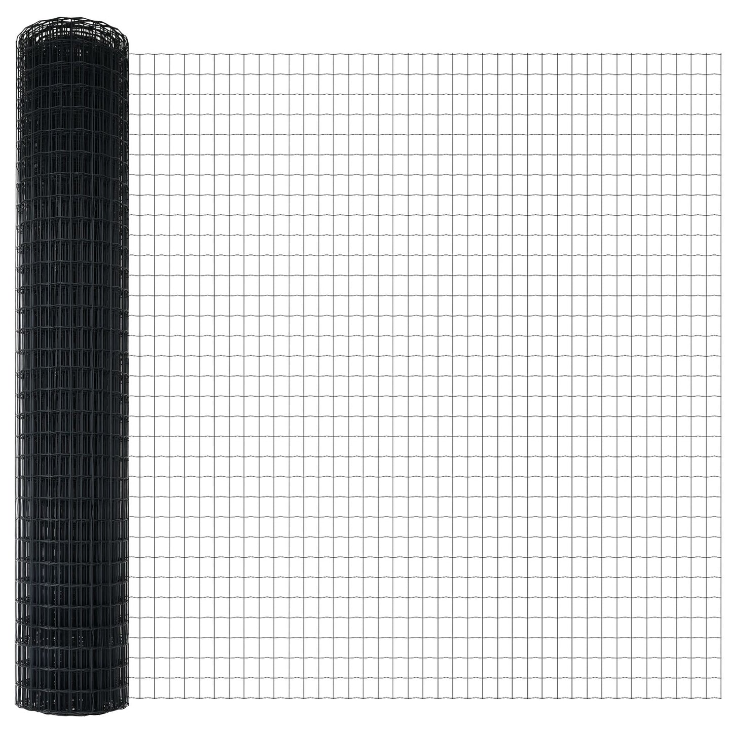 Grijze Euro Hek Set Verpakking Van 2 Grijs Metaal Met Pvc Coating