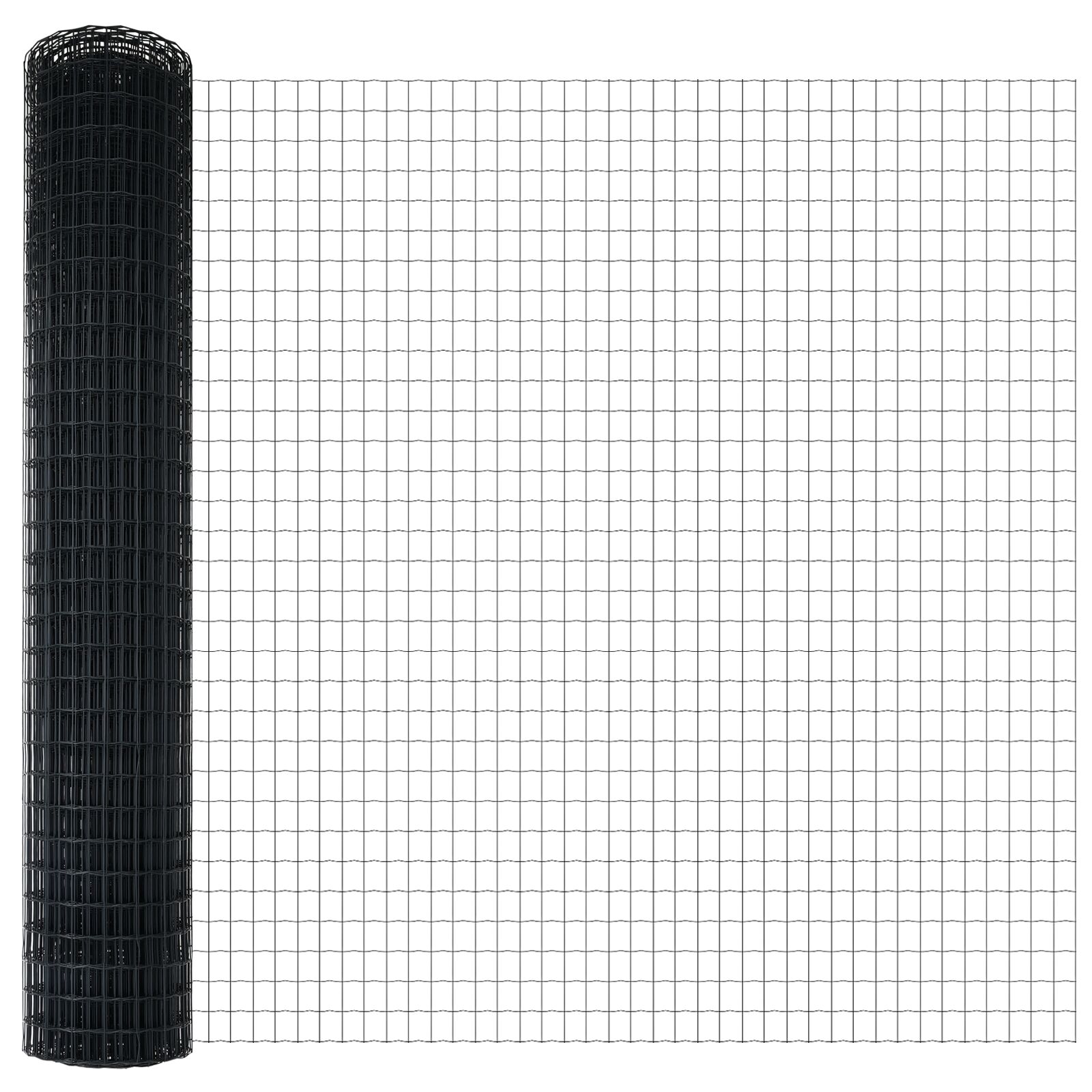 Grijze Euro Hek Set Verpakking Van 2 Grijs Metaal Met Pvc Coating
