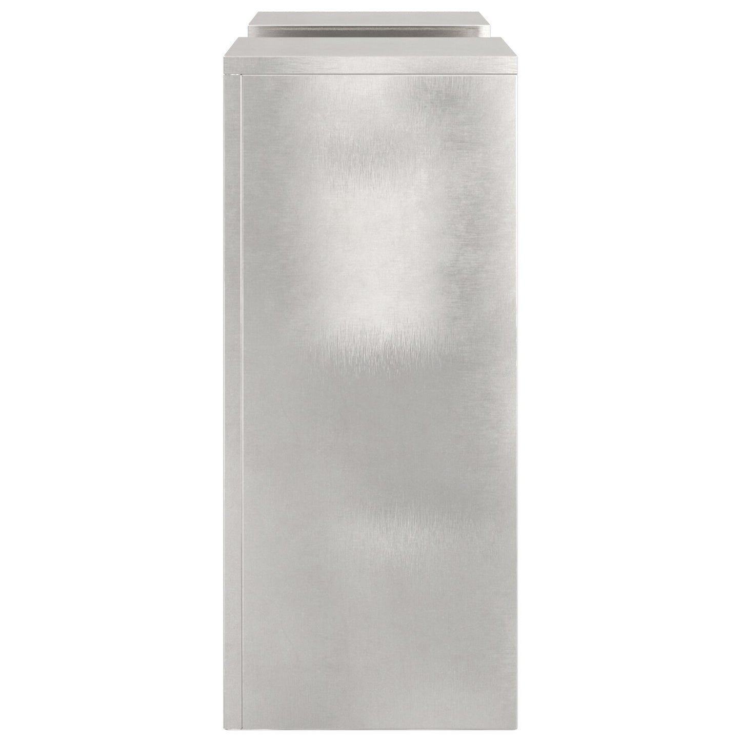 Buiten Plant Stands Pilaar 2 Stuks 24X24X55 Cm Roestvrijstaal 2x (55 cm)