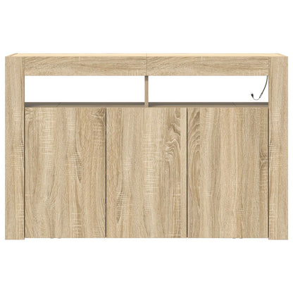 Dressoir Engineered Hout 116 X 30 X 75 Cm Dressoir Sonoma eiken
