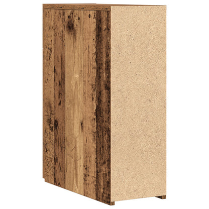 Apothekerskast Oud Hout 20X45,5X60 Cm Bewerkt Hout