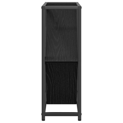 Wijnrekken Bewerkt Hout Medium Rechthoekig Modern Zwart eiken