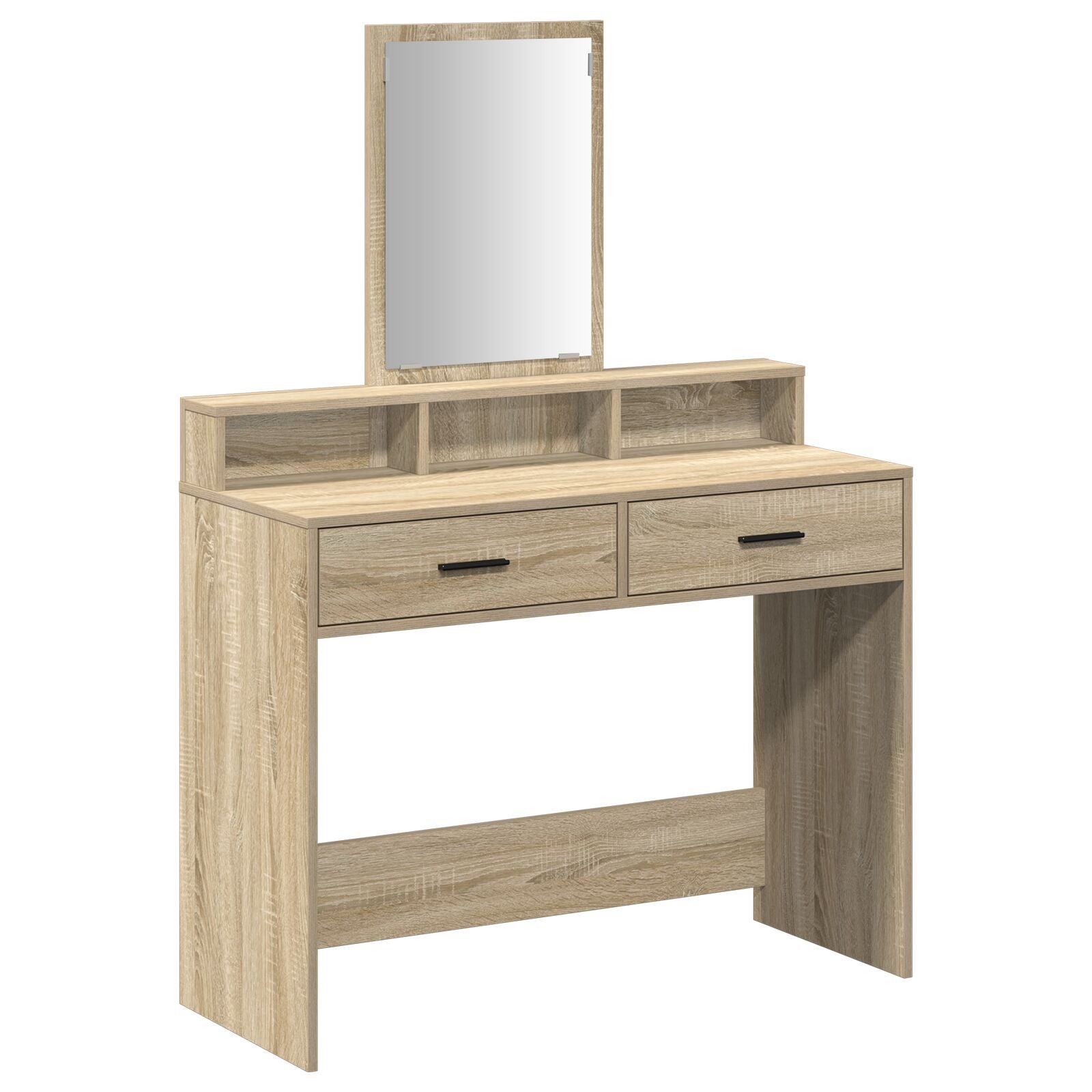 Kaptafel Met Laden Sonoma Eik 100 x 41 x 140 cm Sonoma eiken
