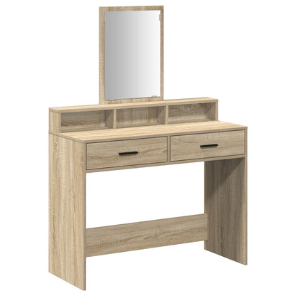 Kaptafel Met Laden Sonoma Eik 100 x 41 x 140 cm Sonoma eiken