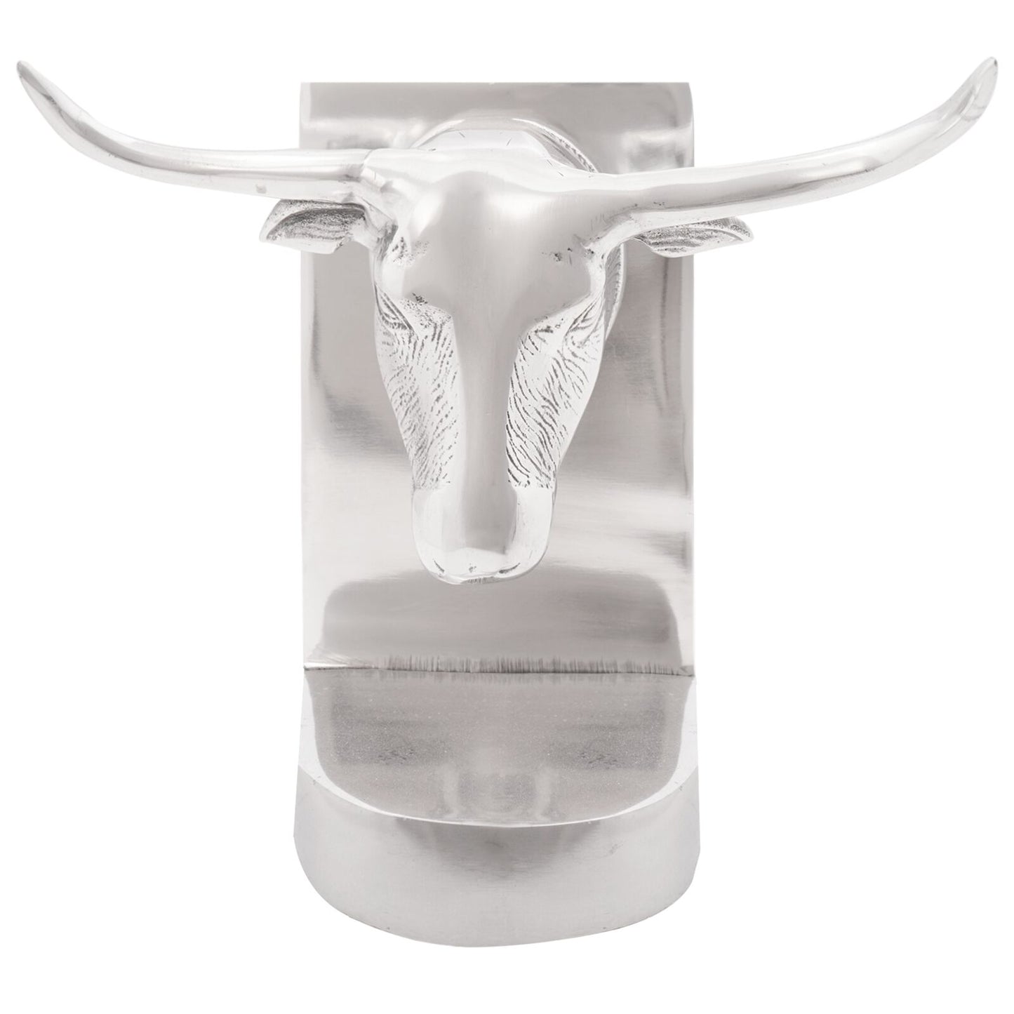 Boeksteunen 2 Stuks Zilver 21,5X15,5X20 Cm Aluminium Bull