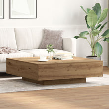 Salontafel Artisan Eiken 100X100X31 Cm Samengesteld Hout