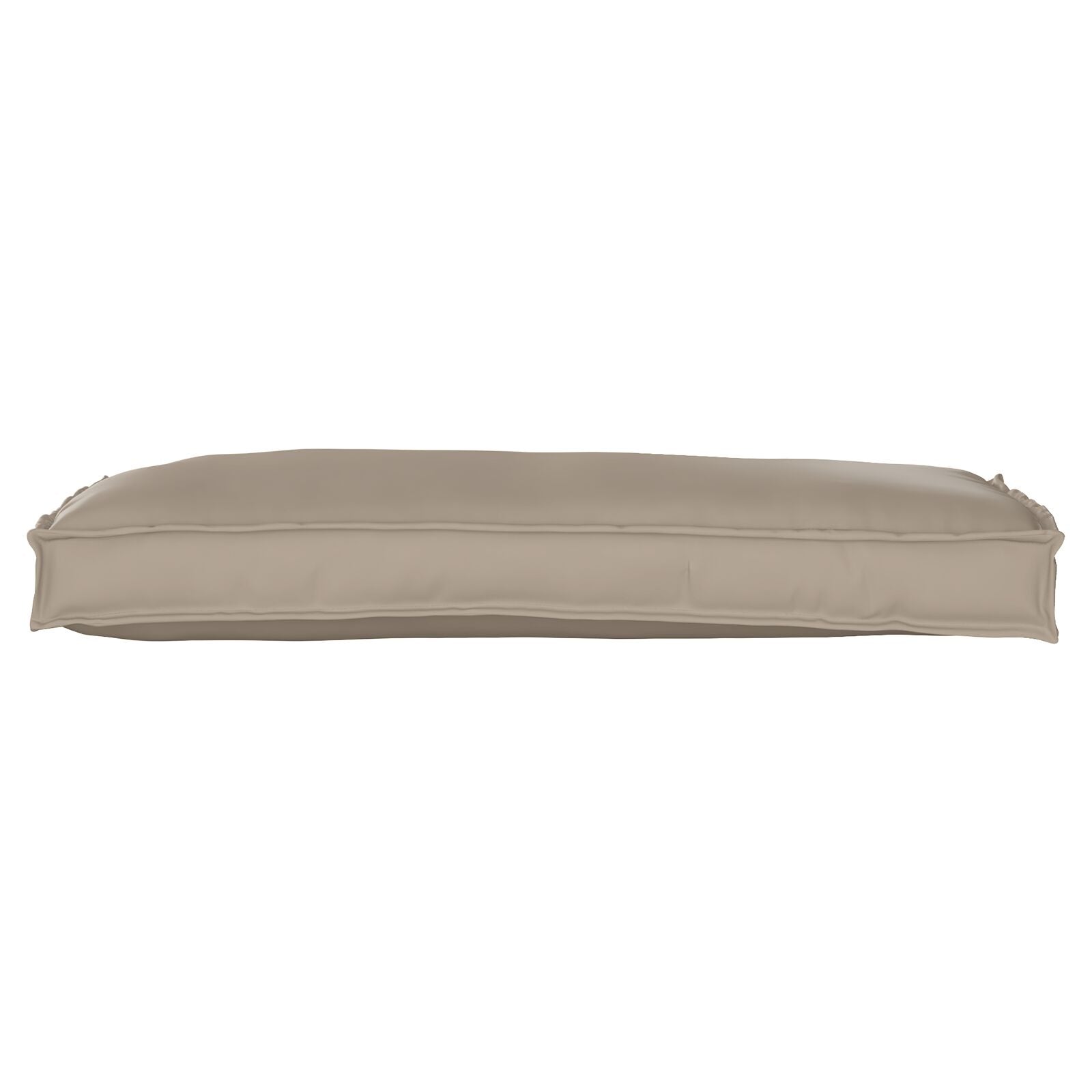 Pallet Kussen Voor Bank 100X40X8 Cm Oxford Stof Taupe