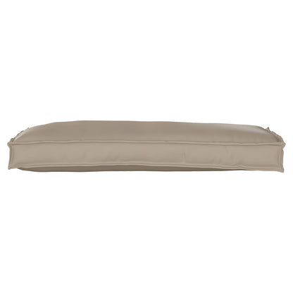Pallet Kussen Voor Bank 100X40X8 Cm Oxford Stof Taupe