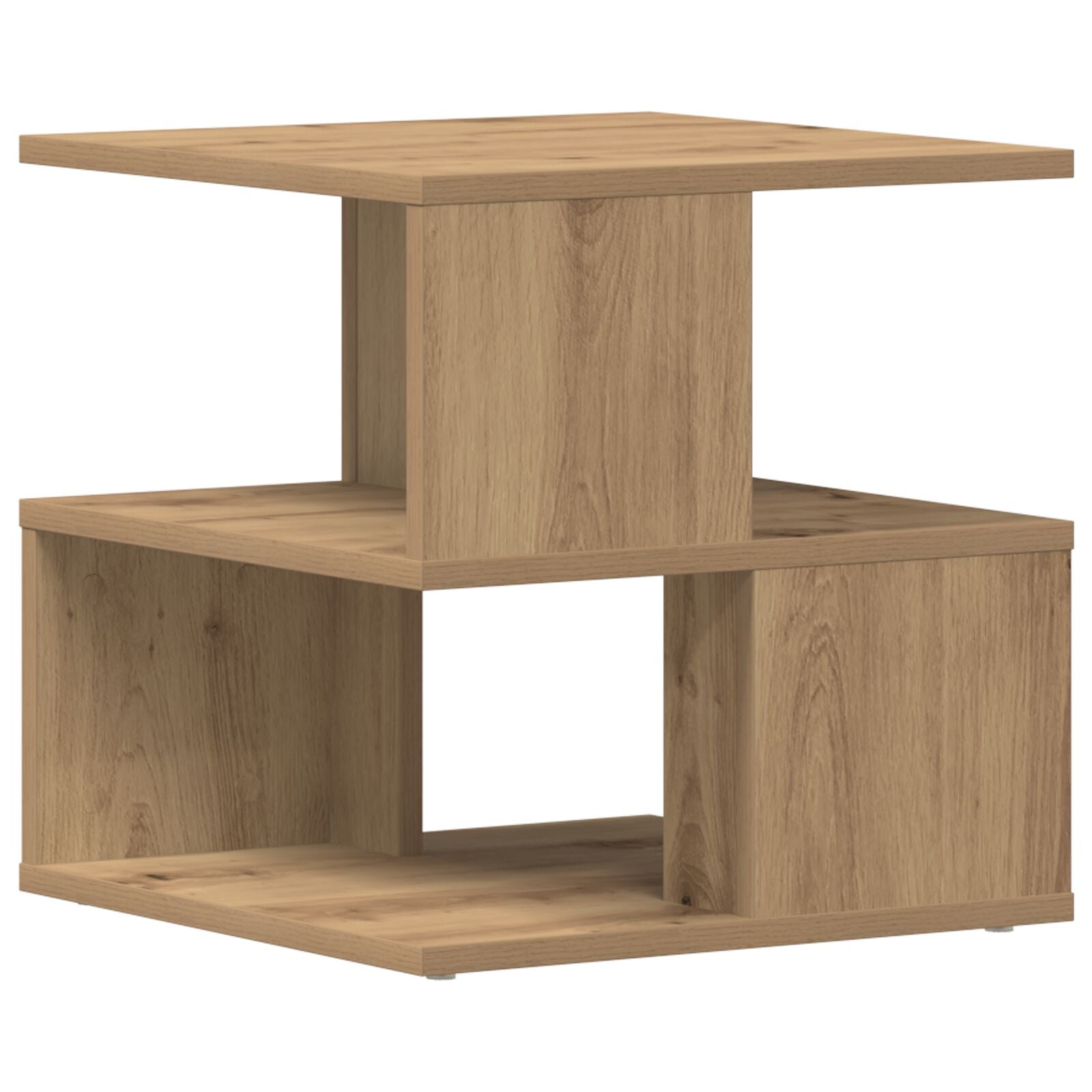 Bijzettafel Artisan Eiken 40X40X40 Cm Gefabriceerd Hout