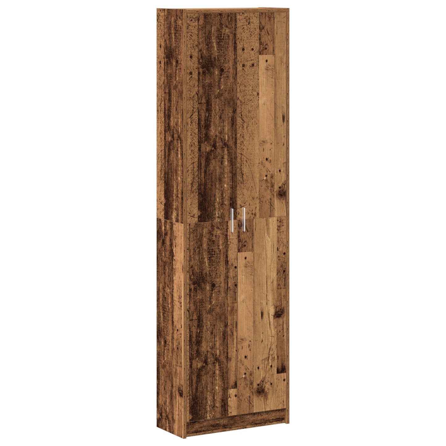 Garderobe Oude Hout 55x25x189 cm Bewerkt Hout