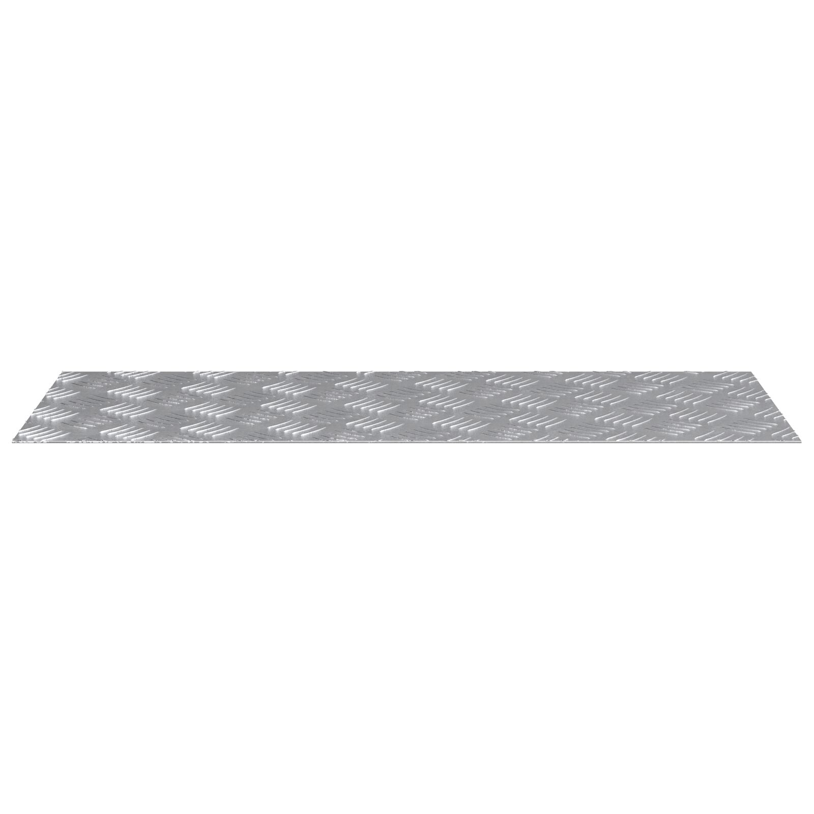 Aluminium Checker Plates 4 St Anti-Slip 80X30 Cm 80 x 30 x 0.2 cm Rechthoekig