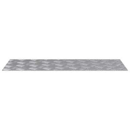 Aluminium Checker Plates 4 St Anti-Slip 80X30 Cm 80 x 30 x 0.2 cm Rechthoekig