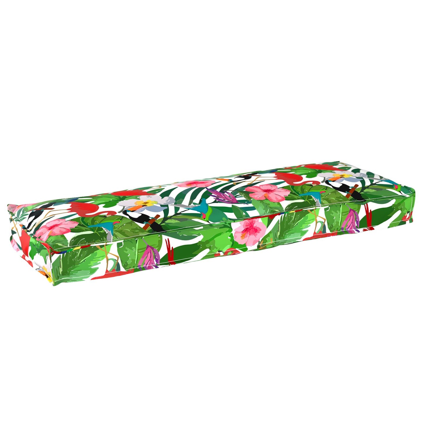 Palletkussen Voor Bank Tropisch Jungle 120X40X8 Cm Oxford Stof