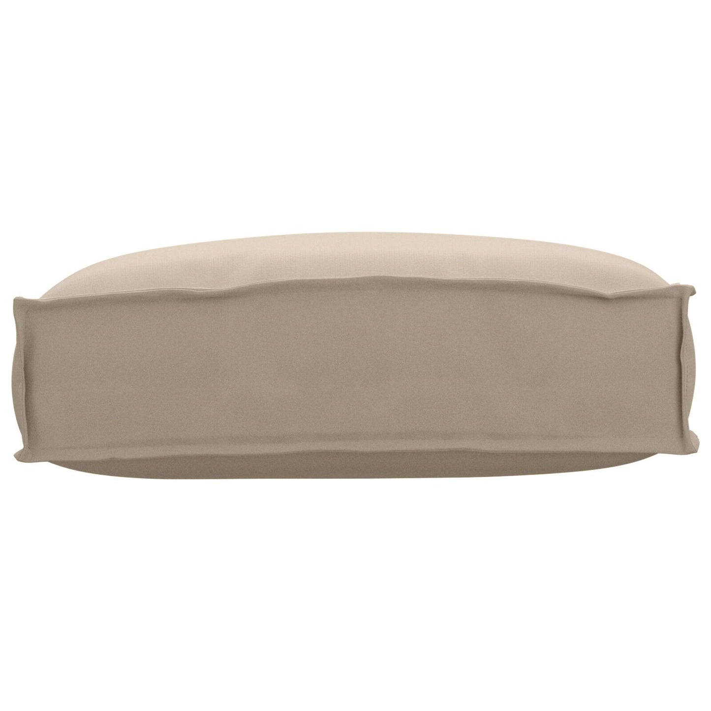 Outdoor Kussen Polyester 50 X 40 X 12 Cm Sofa Kussen Taupe