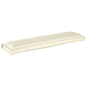 Pallet kussen set 2 stuks crème 150x40x8 cm