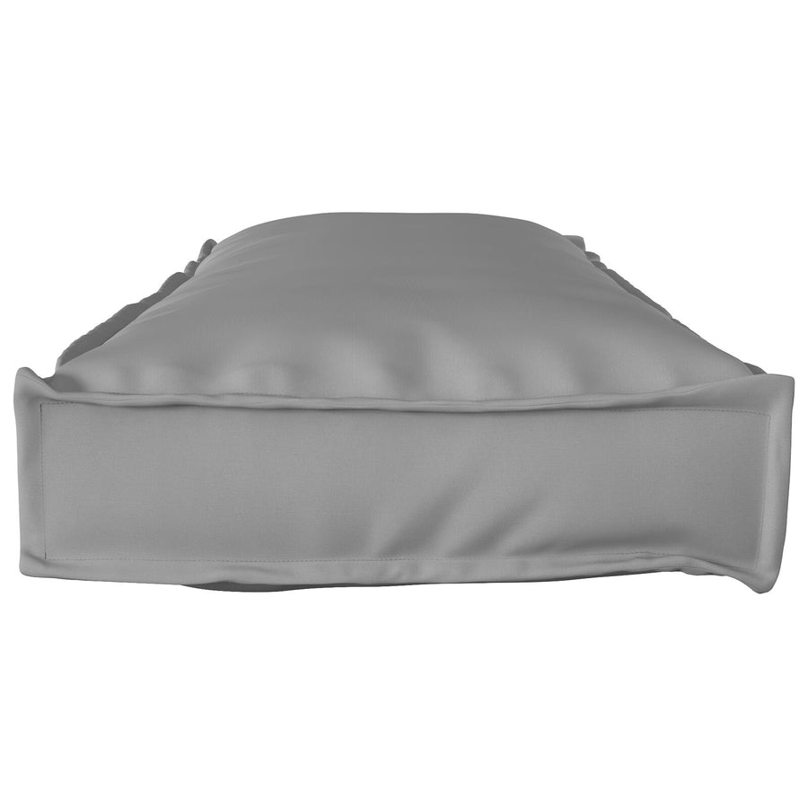 Palletkussen Voor Bank Grijs 120X40X8 Cm Oxford Stof