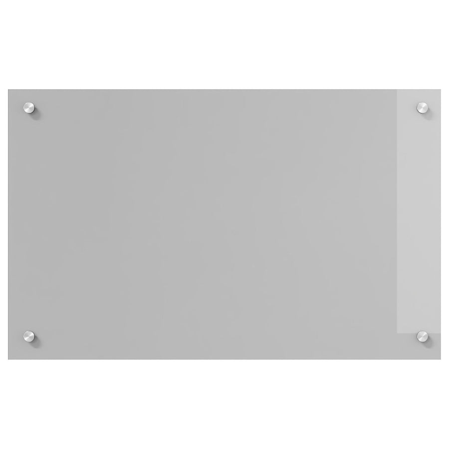 Keuken Achterwand 80X50X0,6 Cm Gehard Glas Lichtgrijs 80 x 50 cm