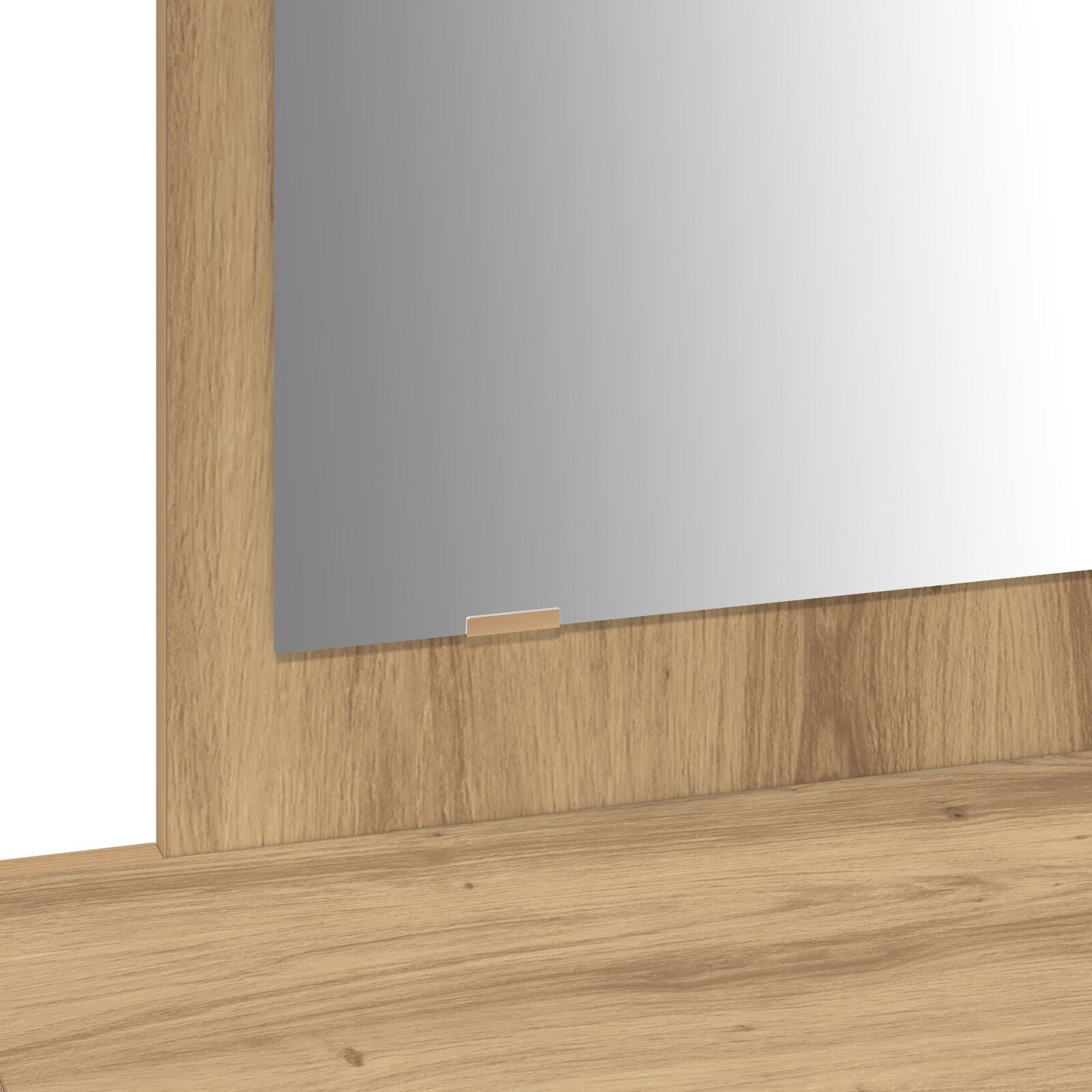 Wandkaptafel 100 x 40 x 70 cm Eiken zonder LED