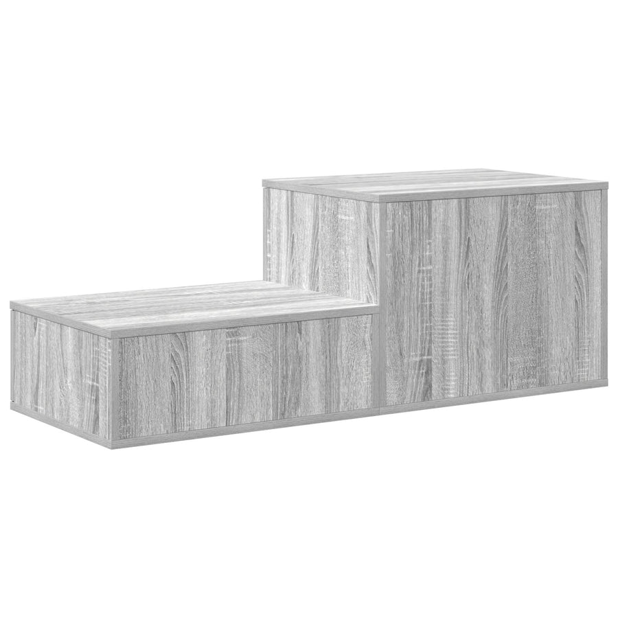 Opbergkast Bewerkt Hout Grijs sonoma 108 x 41 x 40 cm