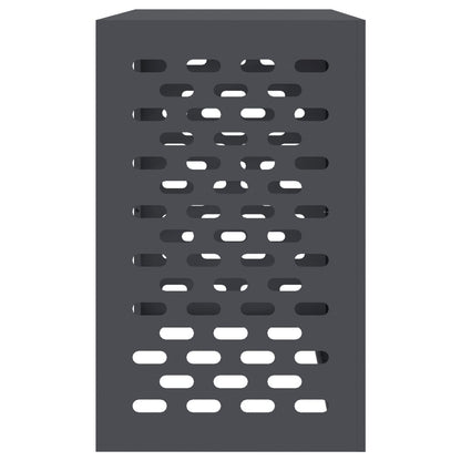 Airconditioner Cover Staal Anthraciet 110 x 50 x 80 cm