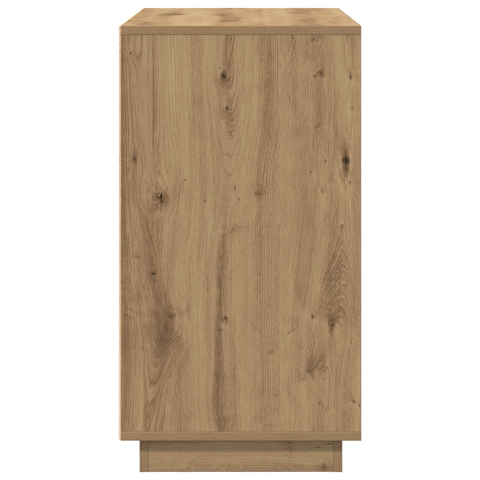 Dressoir Artisan Eiken 80X34X75 Cm Bewerkte Hout