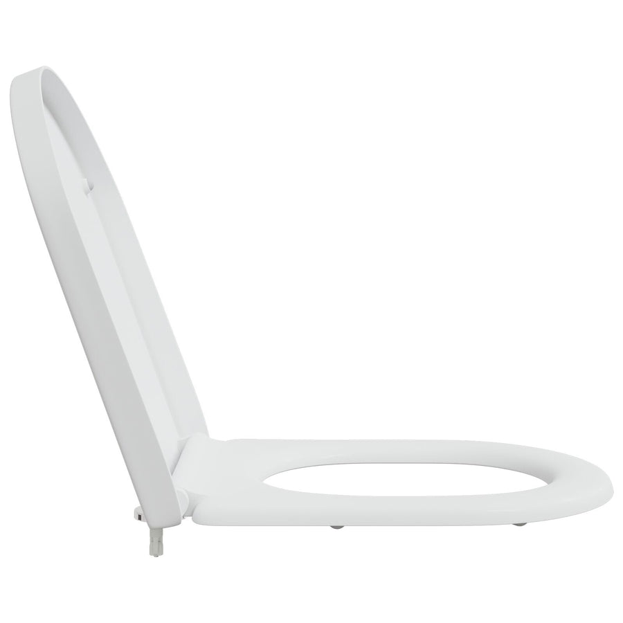 Snelsysteem Toiletbril Met Zachte Sluit Duroplast Wit