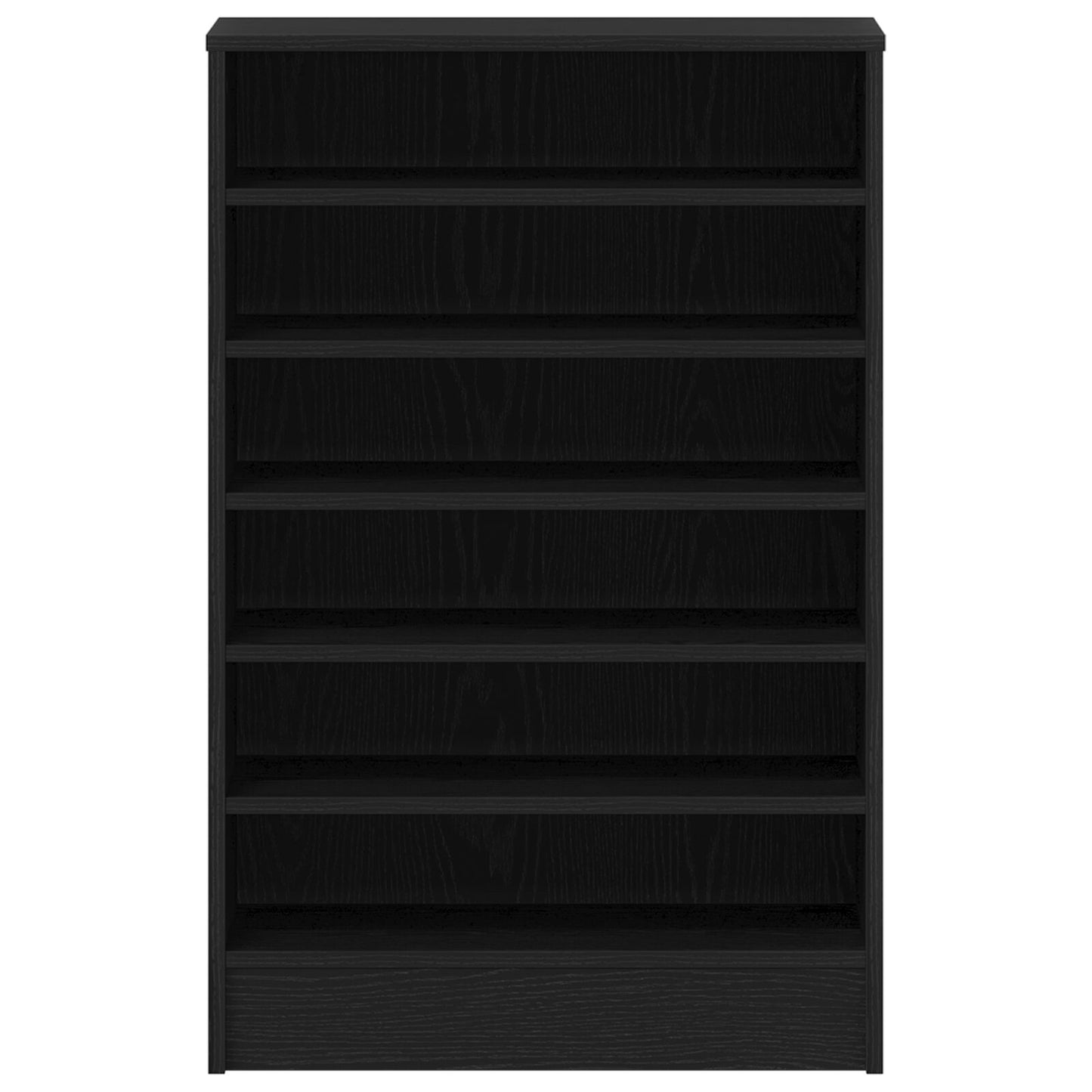 Schoenenkast Zwart Eik Gelaagd Hout Zwart eiken 60 x 35 x 92 cm