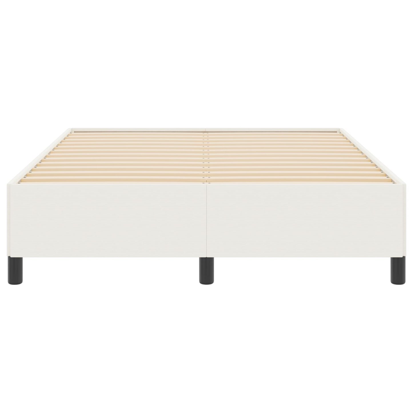 Bedframe Corduroy Stof Crème 160 x 200 cm