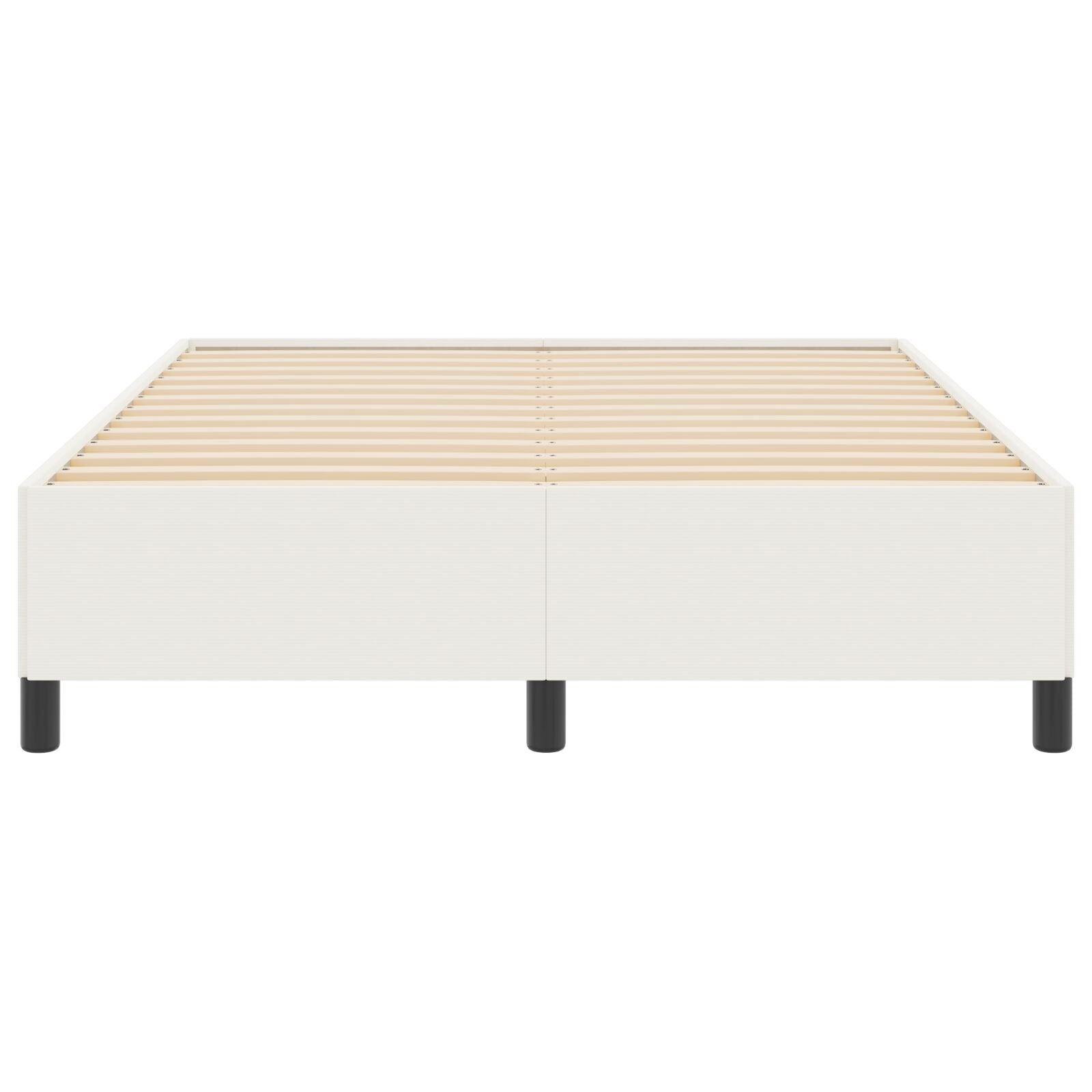 Bedframe Corduroy Stof Crème 160 x 200 cm