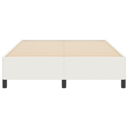 Bedframe Corduroy Stof Crème 160 x 200 cm