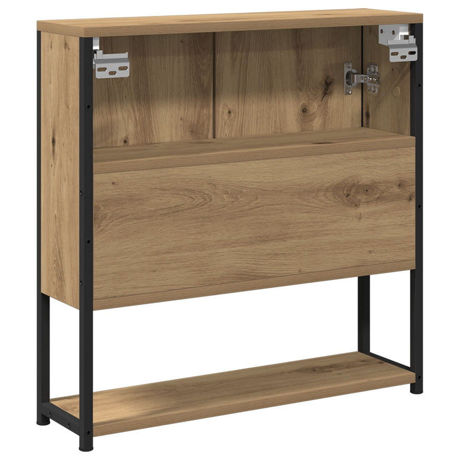Badkamer Spiegelkast 60X16X60 Cm Bewerkt Hout Ambachtelijk eiken