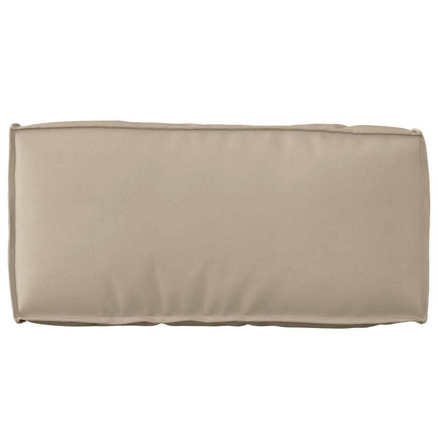 Palletkussen Voor Rugsteun 80X40X12 Cm Oxford Stof Taupe