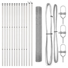 Fence Post Silver 25 x 1.2 m (19 x 19 mm mesh) Steel