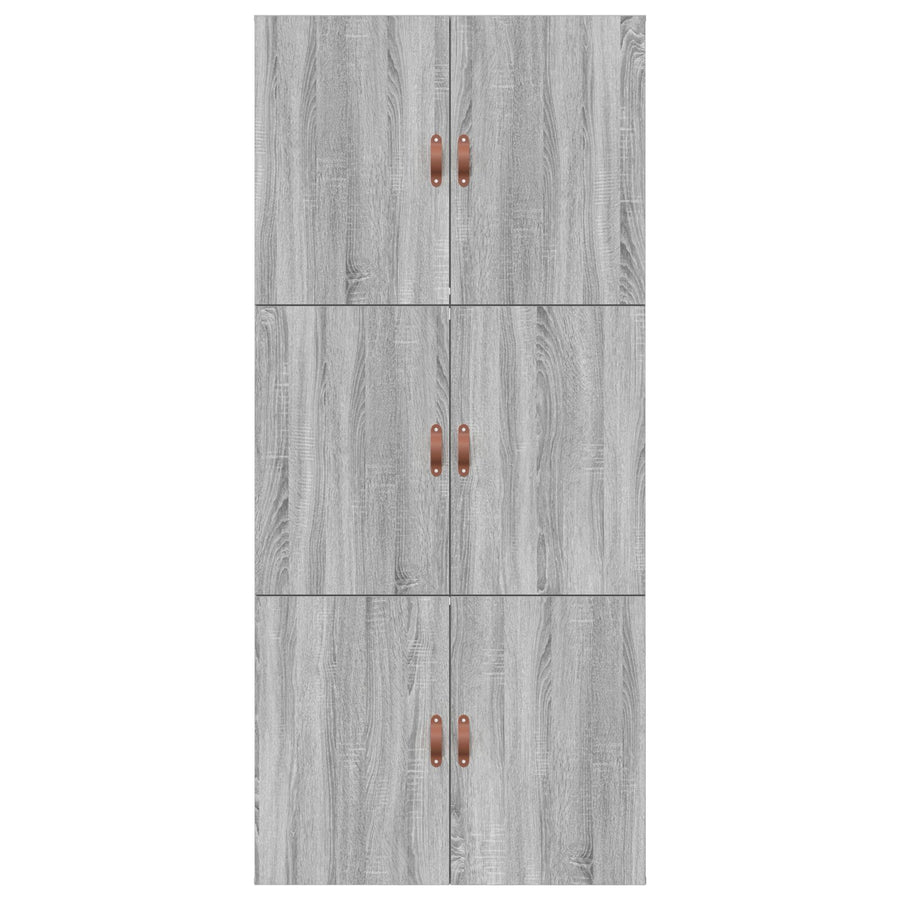 Opbergbedframe Grijs Sonoma 80 x 200 cm
