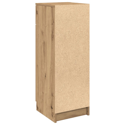 Badkamerkast 32X34X90 Cm Gefabriceerd Hout Ambachtelijk eiken