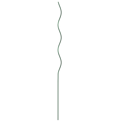 Spiraal Plant Steunen 5 Stuks Staal Groen 110 cm