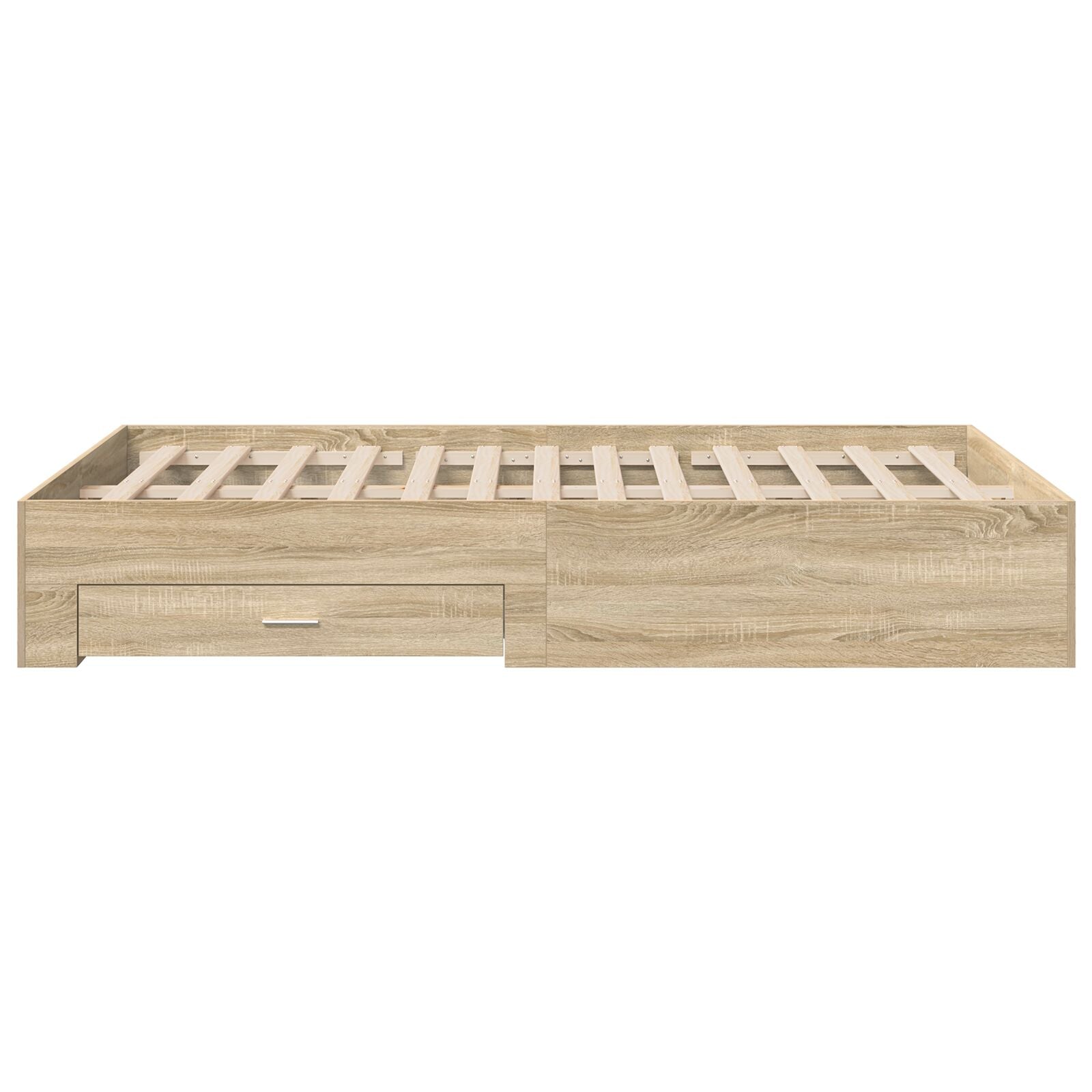 Bedframe Zonder Matras Met Lades Dubbel Gelaagd Hout
