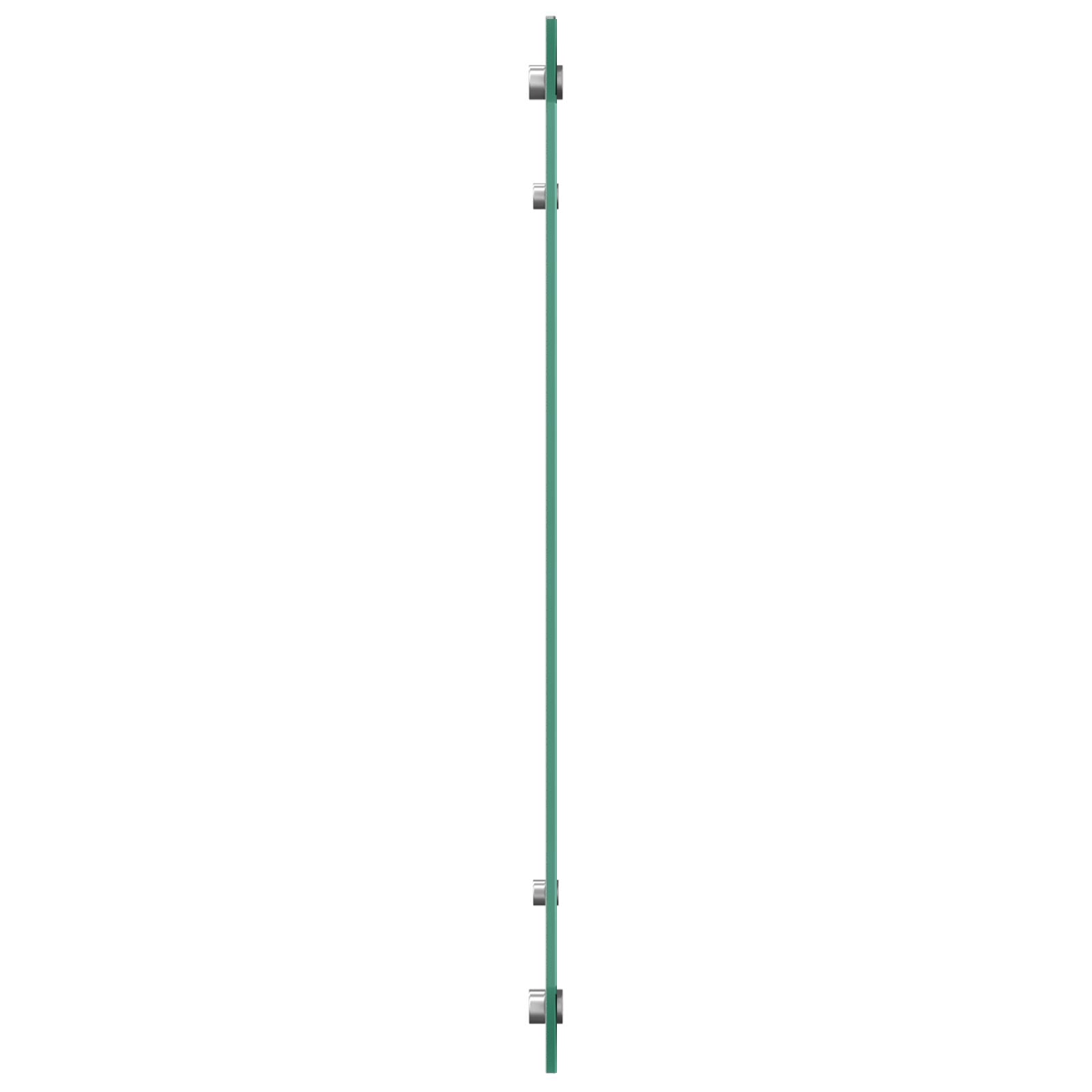 Keuken Achterwand 80X60X0,6 Cm Gehard Glas Lichtgrijs 80 x 60 cm