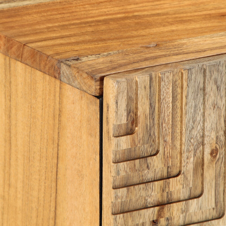 Tv Kast 105X33,5X46 Cm Massief acaciahout