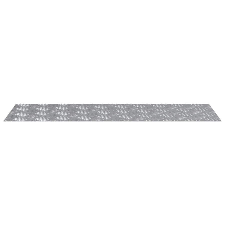 Aluminium Antislip Checkerplaten 2 Stuks 90X30 Cm 90 x 30 x 0.3 cm Rechthoekig