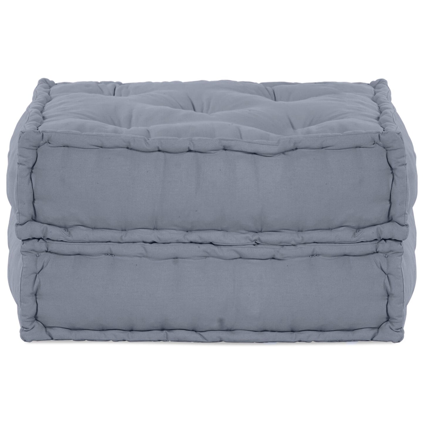 Modulaire Poef 70X70X36 Stof Grijs 70 x 70 x 36 cm Lounge sofa